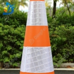 Traffic Cone Collars - Customized Size Durable Reflective Traffic Safety Cone Sleeve